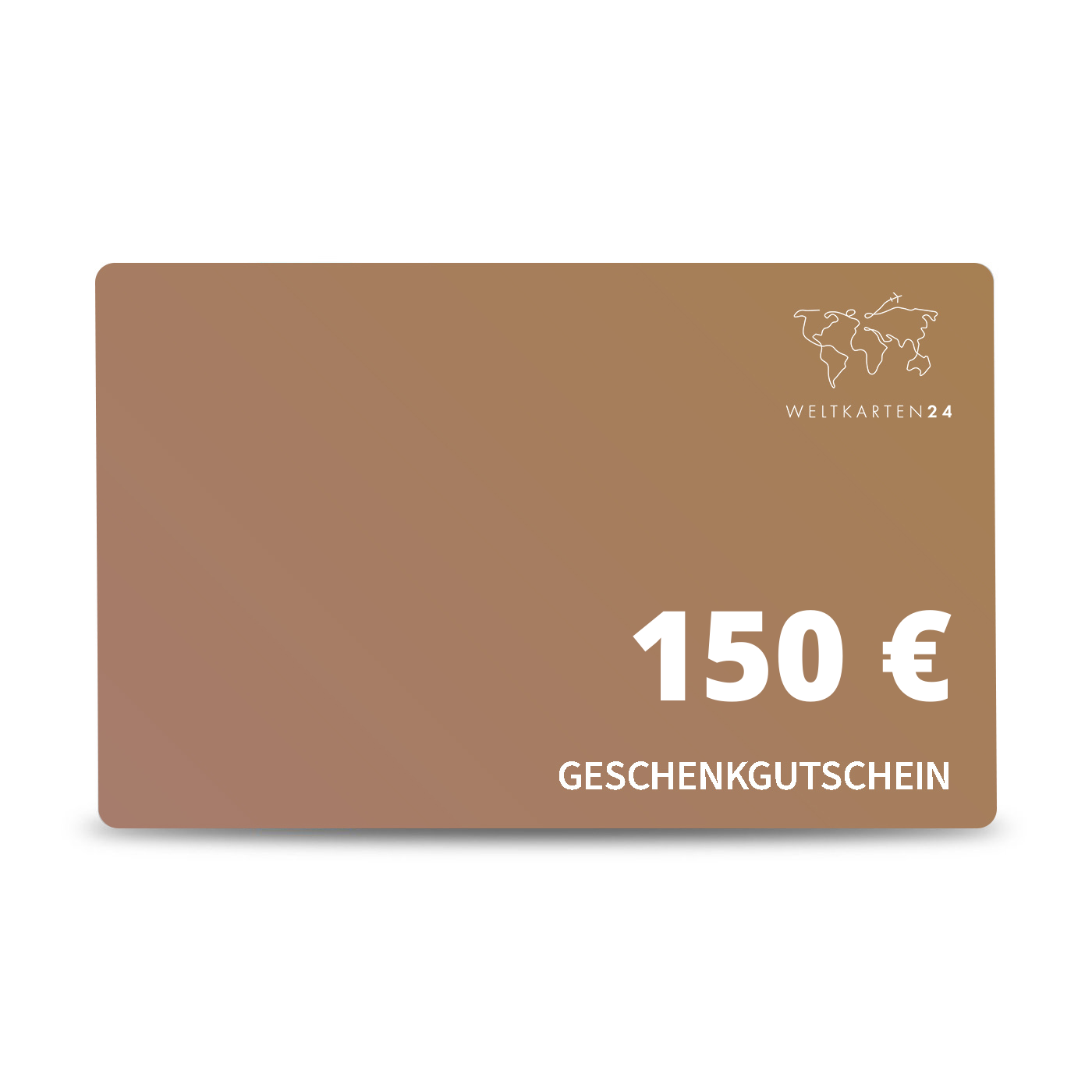 Geschenkgutschein - WELTKARTEN24