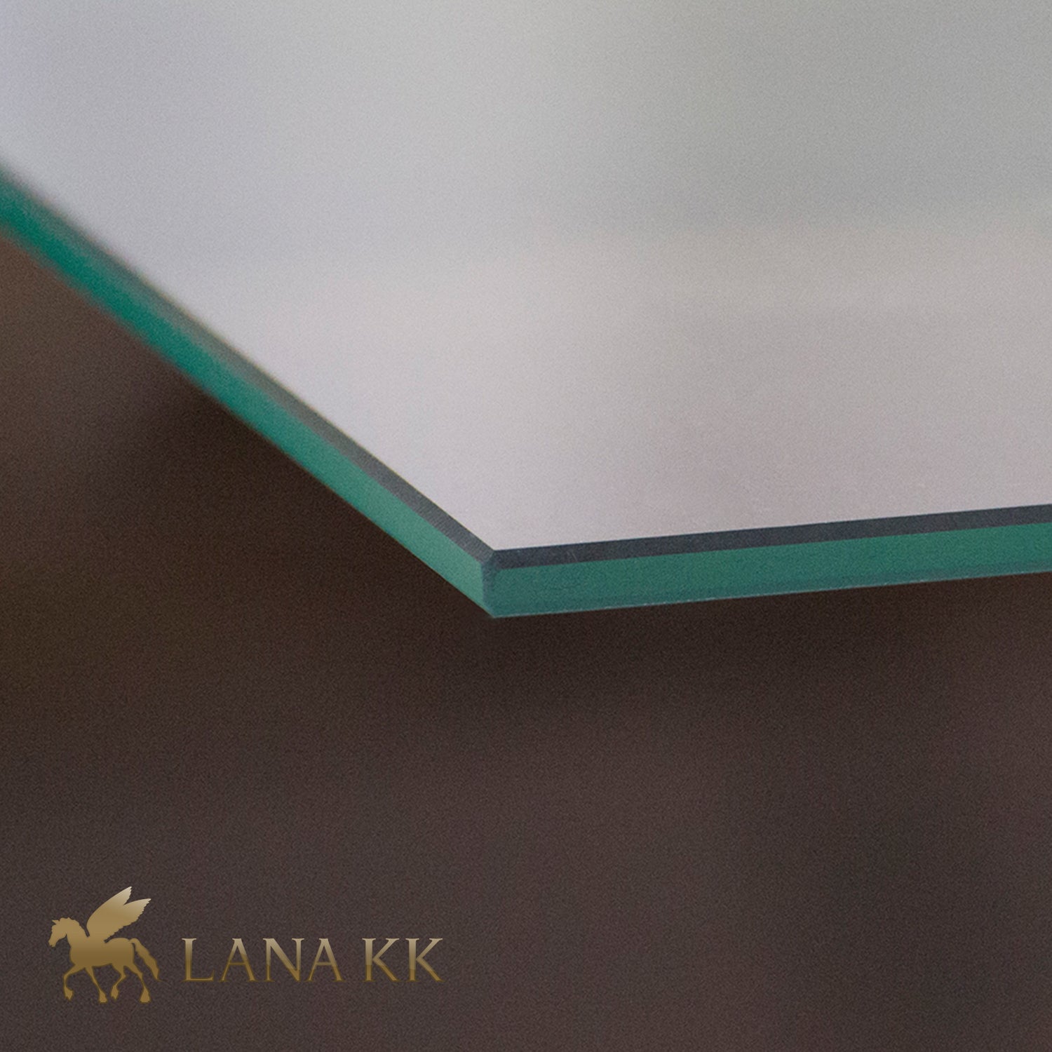 Echtglas Wandbild - Weltkarte Antik - WELTKARTEN24