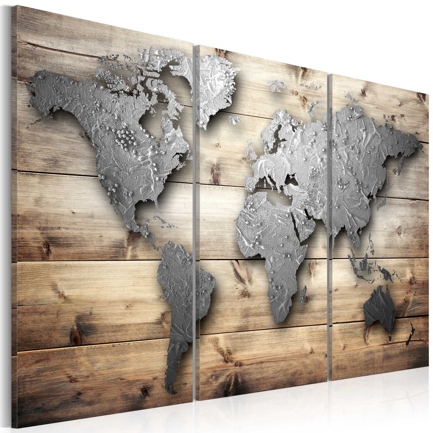 Weltkarte als Leinwandbild - Wandbild - Doors to the World
